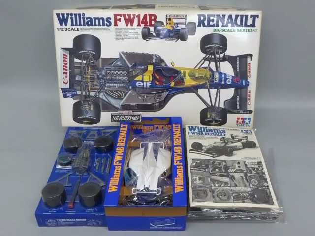 Tamiya 1/12 Williams FW14B Renault #1992 World Champion Plastic