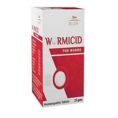 Allen Wormicid Tablets for Worms-All Kinds of Worms Tape, Thread and Hooks Worm