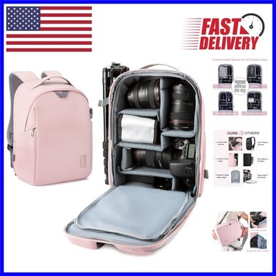 Compact and Stylish Photography Backpack - Fits DSLR, Tripod & 13.3 Inch Laptop