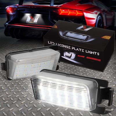 NUVISION FOR 03-20 NISSAN SENTRA CUBE 350Z 370Z WHITE LED LICENSE PLATE LIGHTS