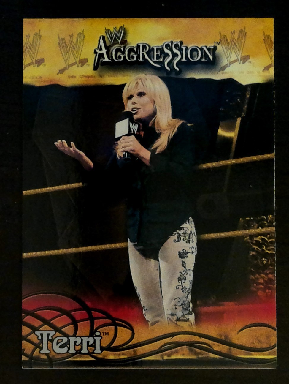 2003 Fleer WWE Aggression Insert Terri #36