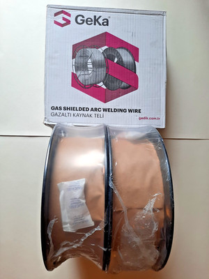 8kg Mig Schweißdraht 0,8 1,0 1,2mm GeKa SG2 Stahl Top Qualität 300mm Rollen 5