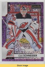 2017-18 O-Pee-Chee Platinum Violet Pixels Cory Schneider #86 READ 1u6