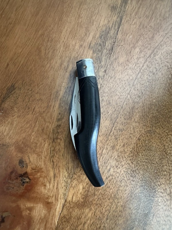Handmade In Turkey FOLDING  POCKET KNIFE  ~BUFFALO HORN HANDLE