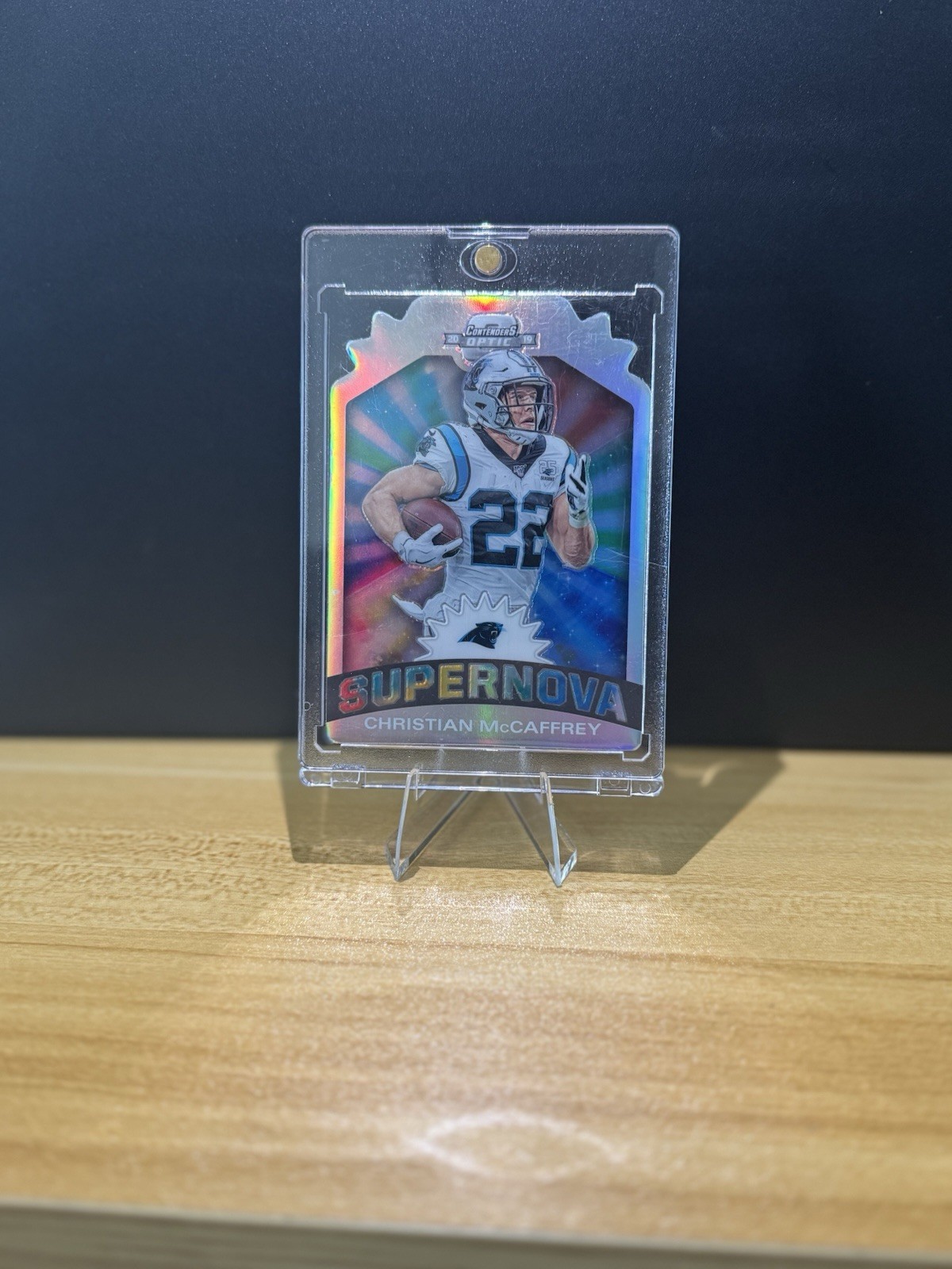 2019 Panini Contenders Optic Case Hit Supernova #S-CM Christian McCaffrey