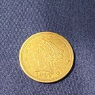 1907 Us Liberty Head 2 1/2 Dollar Quarter Eagle Gold Coin