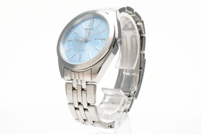 [EXC+5] SEIKO 5 7S26-0420 Ice Blue Dial Day Date Automatic Men's Watch Japan
