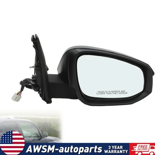 Heated For 2014-18 Toyota 4 Runner with Signal Lamp Mirror Passenger Right Side