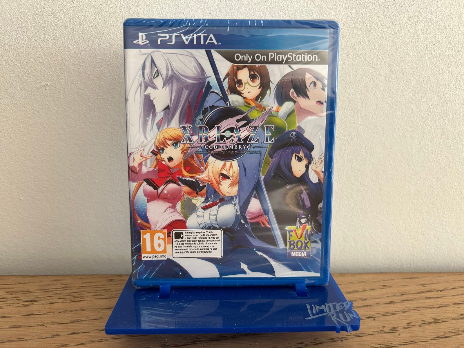 XBLAZE CODE EMBRYO - PS VITA - PAL - NEUF sous blister