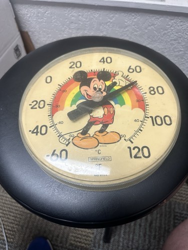Springfield Mickey Mouse Disney Character Thermometer - FREE SHIPPING 1
