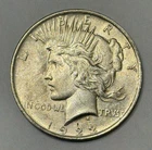 1922 Peace Silver Dollar (90% Silver) ~ BU