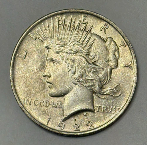 1922 Peace Silver Dollar (90% Silver) ~ BU
