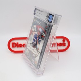 PS2 Game NFL GAMEDAY 2003 FOOTBALL TOM BRADY COVER CGC GRADED 9.6 A+ NEW Sealed!