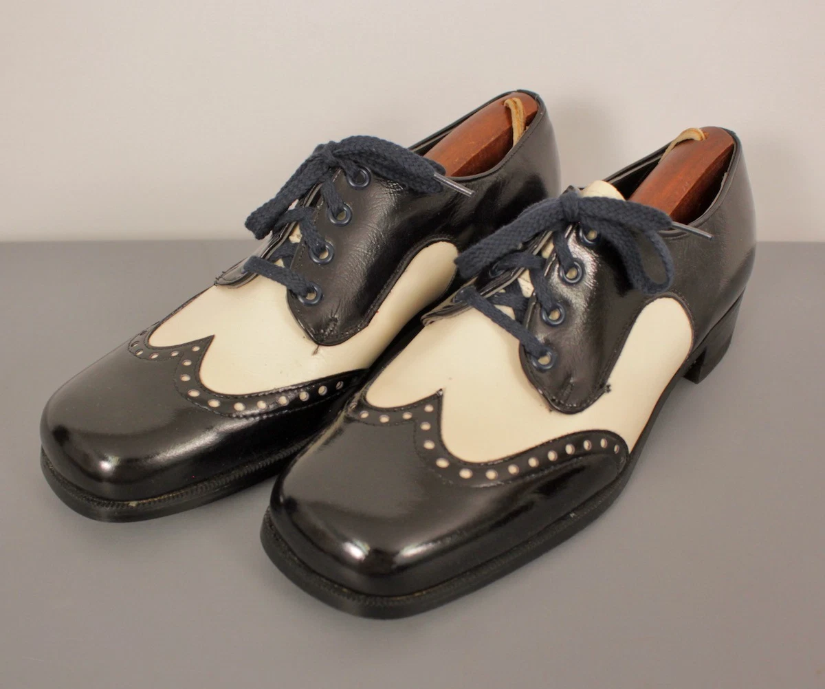 Leather Casual Shoes Vintage Men's 10 Men's US Shoe Size for sale