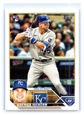 2023 Topps Update Brewer Hicklen Rookie #US37