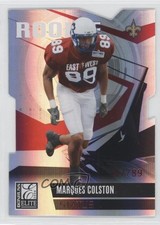 2006 Donruss Elite Rookie Status Red Die-Cut 47/89 Marques Colston #189 3c7