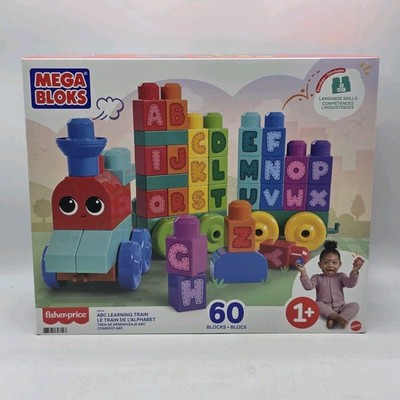 MEGA BLOKS First Builders Kleinkind Bausteine Spielzeug Set, ABC Lernzug