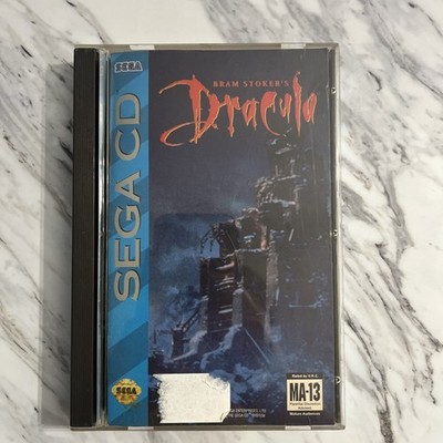 Bram Stoker's DRACULA (Sega CD, 1993) Tested Complete REG CARD CIB FAST SHIPPING