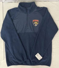 NHL Florida Panthers Men's Large G-III Transitional Half Zip Pullover *B63*