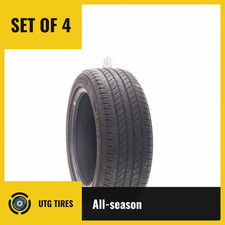 Set Of 4 Used 21555r17 Yokohama Yk-gtx 94v - 7.5-8.532