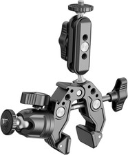 Super Clamp with 3" Dual Ballhead Magic Arm, Ball Head Adapter, ST85