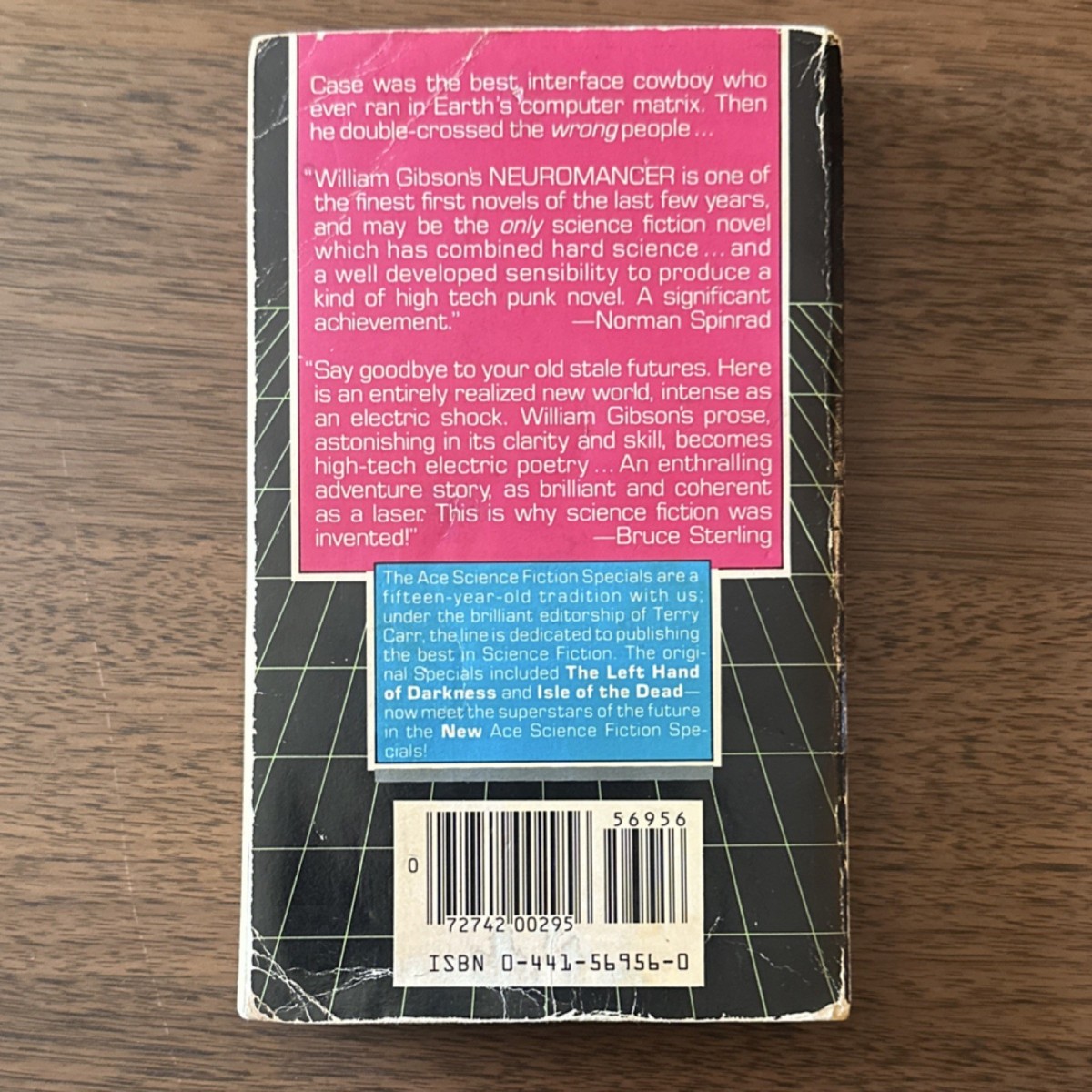 Neuromancer by William Gibson Paperback 1984 1st Edition, 1st