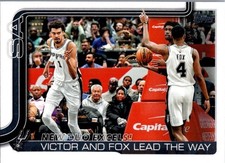 2025-26 Topps - Checklist De'Aaron Fox, Victor Wembanyama #300