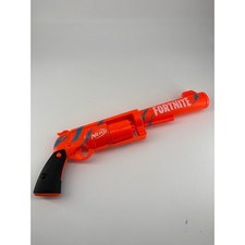 Nerf Fortnite 6-SH Dart Blaster Orange Camo Pulse Wrap Hammer Action Revolver