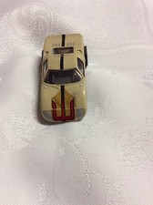 Ford GT White Aurora Thunderjet T-Jet HO Slot Car Runs Great Shape 