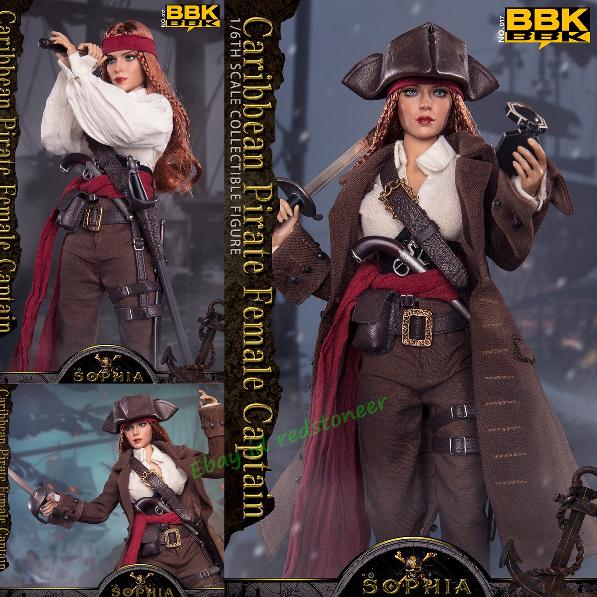 BBK 1/6 海賊キャプテン ソフィア