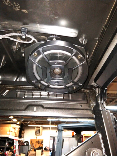 2018 - 2025 Polaris Ranger XP 1000 / 1000 Rear Speaker Kit - Rockford M1-6B - Picture 3 of 5