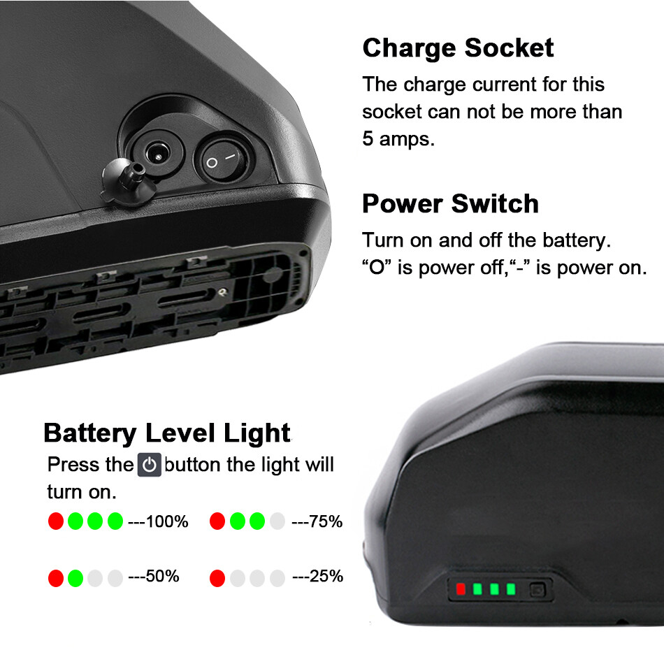 Batterie Vélo électrique 48V 30Ah Polly Shark - Compatible Bafang, Pour Moteurs 500W à 1500W