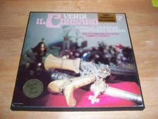 Verdi Il Corsaro Gardelli 1976 Philips 6700098 Stereo Holland 2LP Box Set VG+ NM