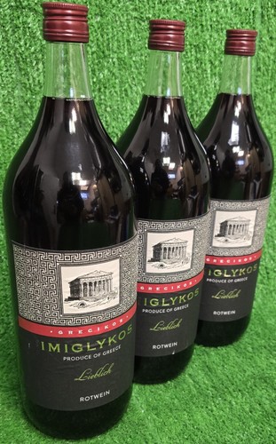 (4,98€/L) 3x 2 Liter Grecikos Imiglykos griechischer Rotwein lieblich Versand0€ - Bild 8 von 10