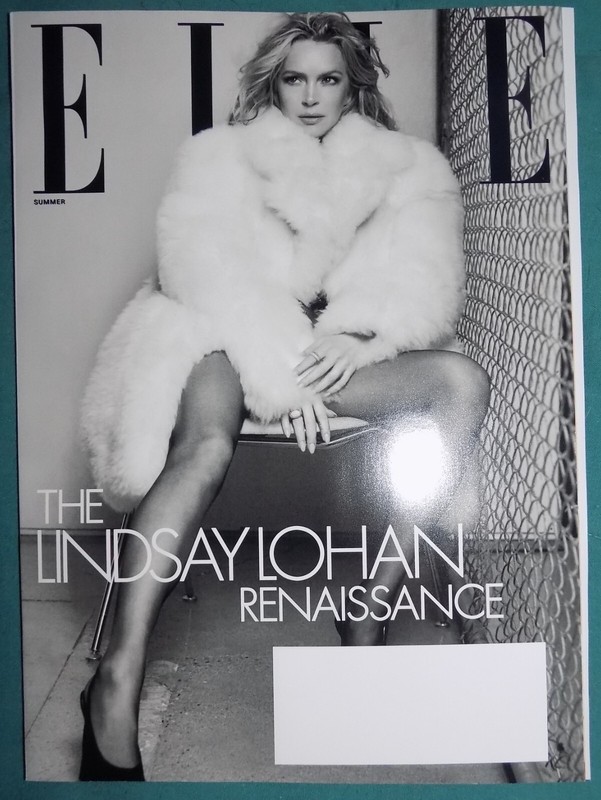 The Lindsay Lohan Renaissance - ELLE Magazine