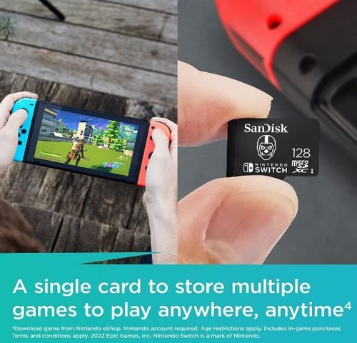 Speicherkarte für Nintendo Switch Konsole 32GB 64GB 128GB 256 512GB Micro SD SD SDXC - Bild 42 von 96