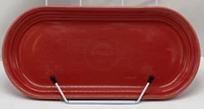 Fiestaware Scarlet Red Bread Loaf Plate Tray Platter Pan 12” Fiesta Ware HLC US