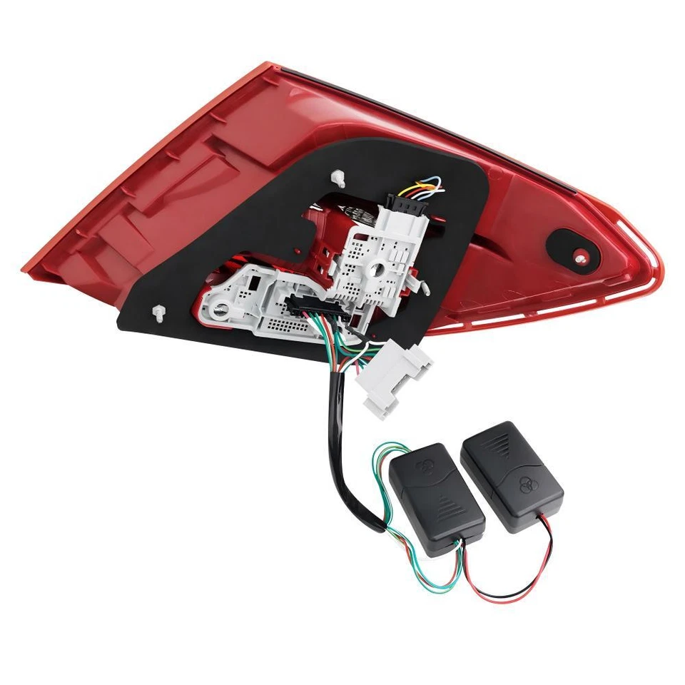 Pair Tail Lights Taillights For Mercedes W204 2008-2010 C250 C350 C63 C200 C280 Foto 3 de 4