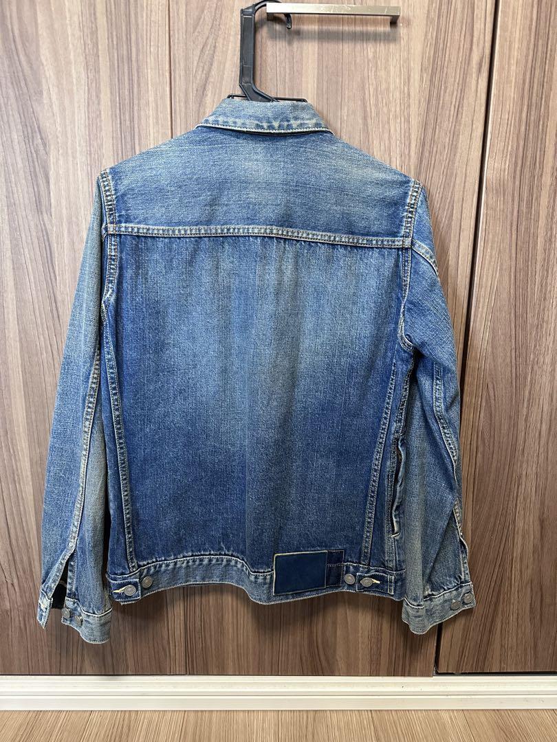 VISVIM SS 101 JKT DAMAGED Denim Jacket Indigo Cotton Size 1 VISVIM SS 101 JKT DAMAGED Denim Jacket Indigo Cotton Size 1