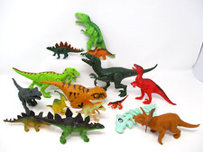 Dinosaur Toy Lot Plastic Action Figures