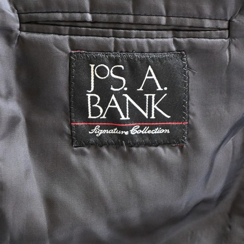 Jos A Bank 39R 40R 34x29 Charcoal Gry Gordon 100% Wool Mens Jacket Pants Suit - Picture 16 of 24