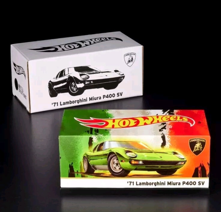 【完全未開封】Hot Wheels RLC ランボルギーニ・ミウラ P400SV Hot Wheels Collectors RLC 1971 Lamborghini Miura P400 SV