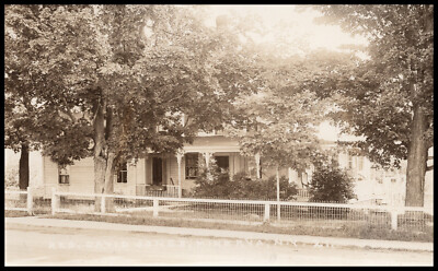 Minerva, New York, Res. David Jones, Essex County, Real Photo Postcard RPPC