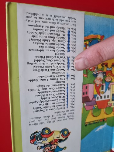 Vintage 1954 Enid Blyton Noddy book No. 8 ‘Noddy Gets Into Trouble’ - Picture 23 of 24
