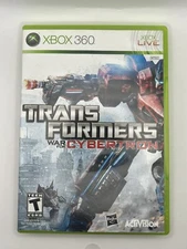 Transformers: War for Cybertron Microsoft Xbox 360 CIB Complete /w Manual VGC