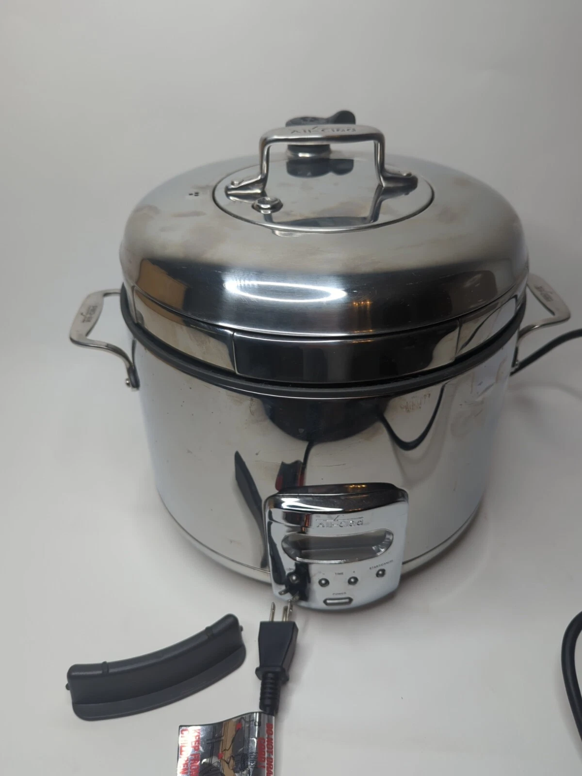 ALL-CLAD EPC02 Stainless Steel Electric Pressure Cooker PARTS ONLY (AS-IS) POWER