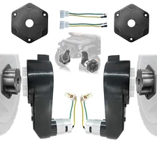 2PCS 12 Volt RS550 40000 RPM High-Speed Motor Gearbox for Power Wheels Motor Upg