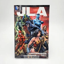 JLA Vol. 2 Graphic Novel Morrison Porter DC Comics Justice League Collected Edit