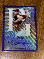 PEYTON SMITH 2020 Leaf Perfect Game PURPLE WAVE AUTOGRAPH #1/8 DBU, TEXAS A&M