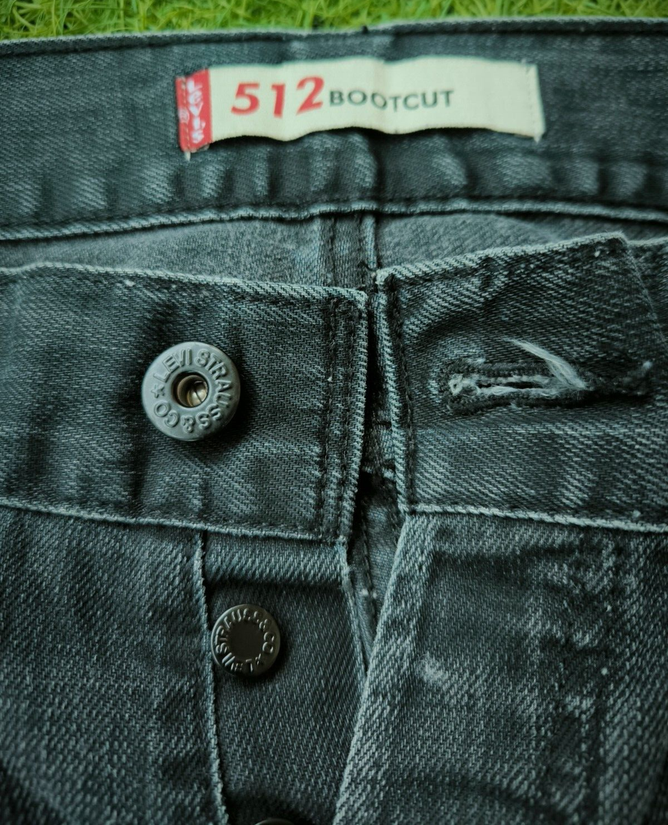 Levi's 512 BOOTCUT ブラック W31 L32 LEVI'S Women's 512 Perfectly Slimming Boot Cut Jeans Black